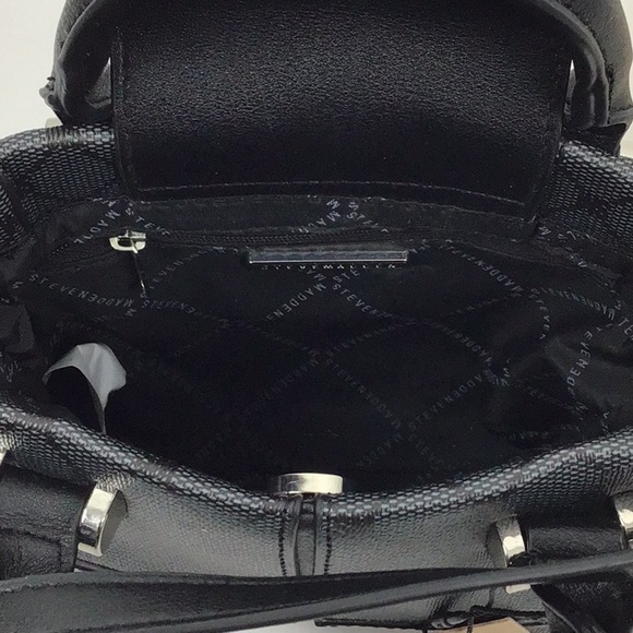 Steve Madden Mini Crossbody  black multi BKIA. NWT - Picture 4 of 6